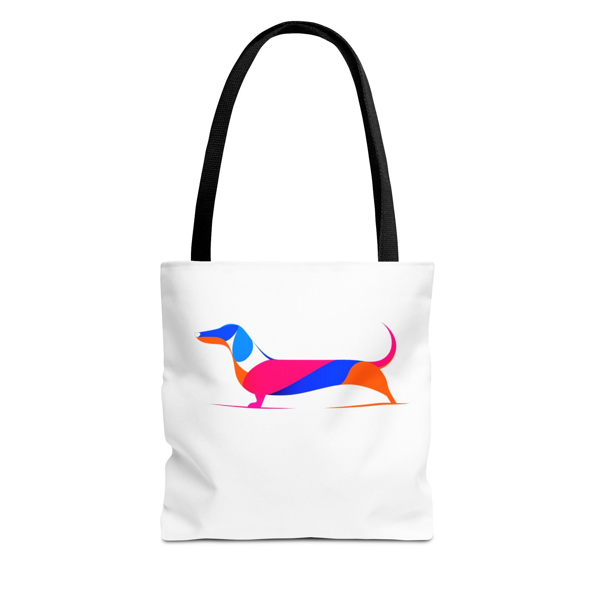 Neon Dachshund Tote Bag