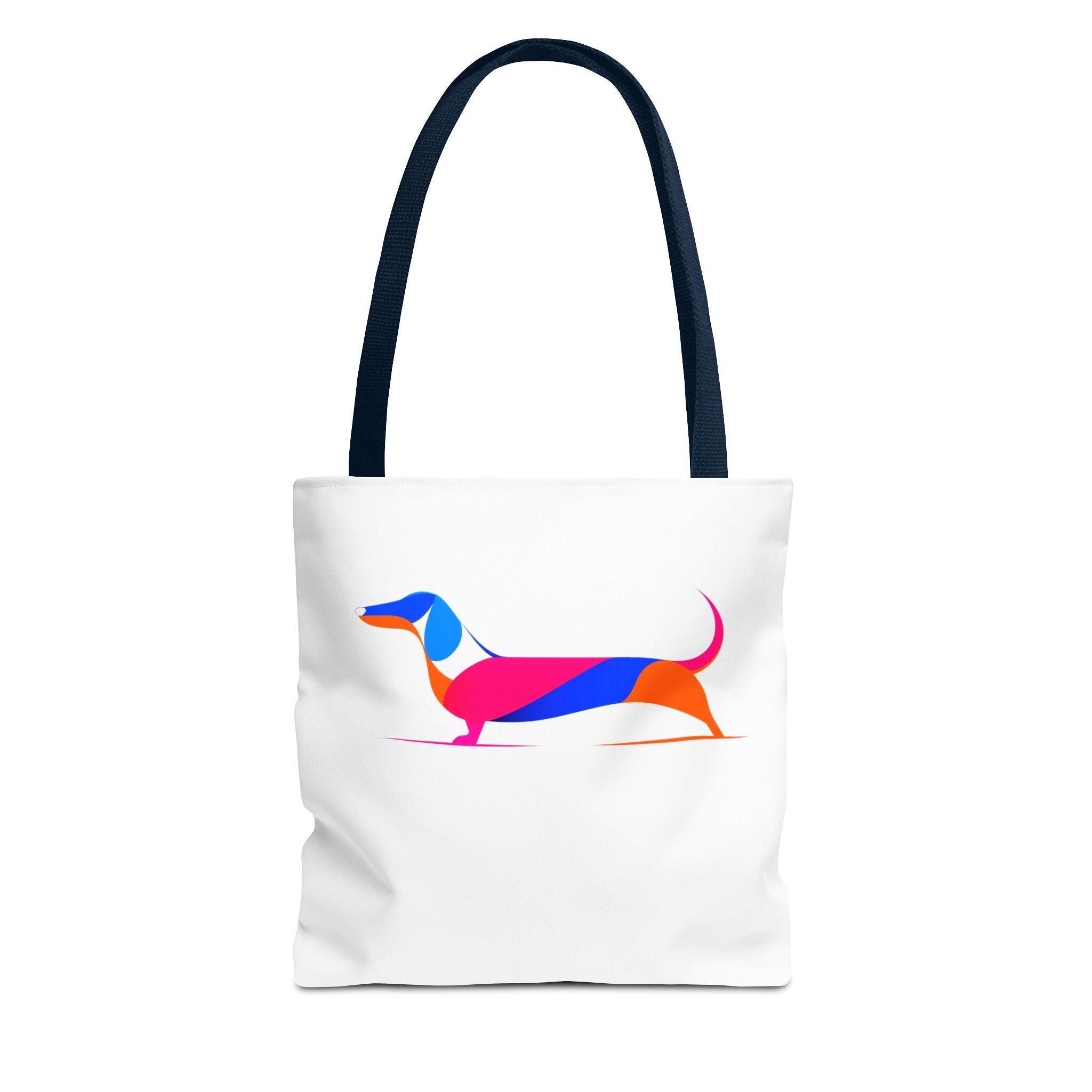 Neon Dachshund Tote Bag