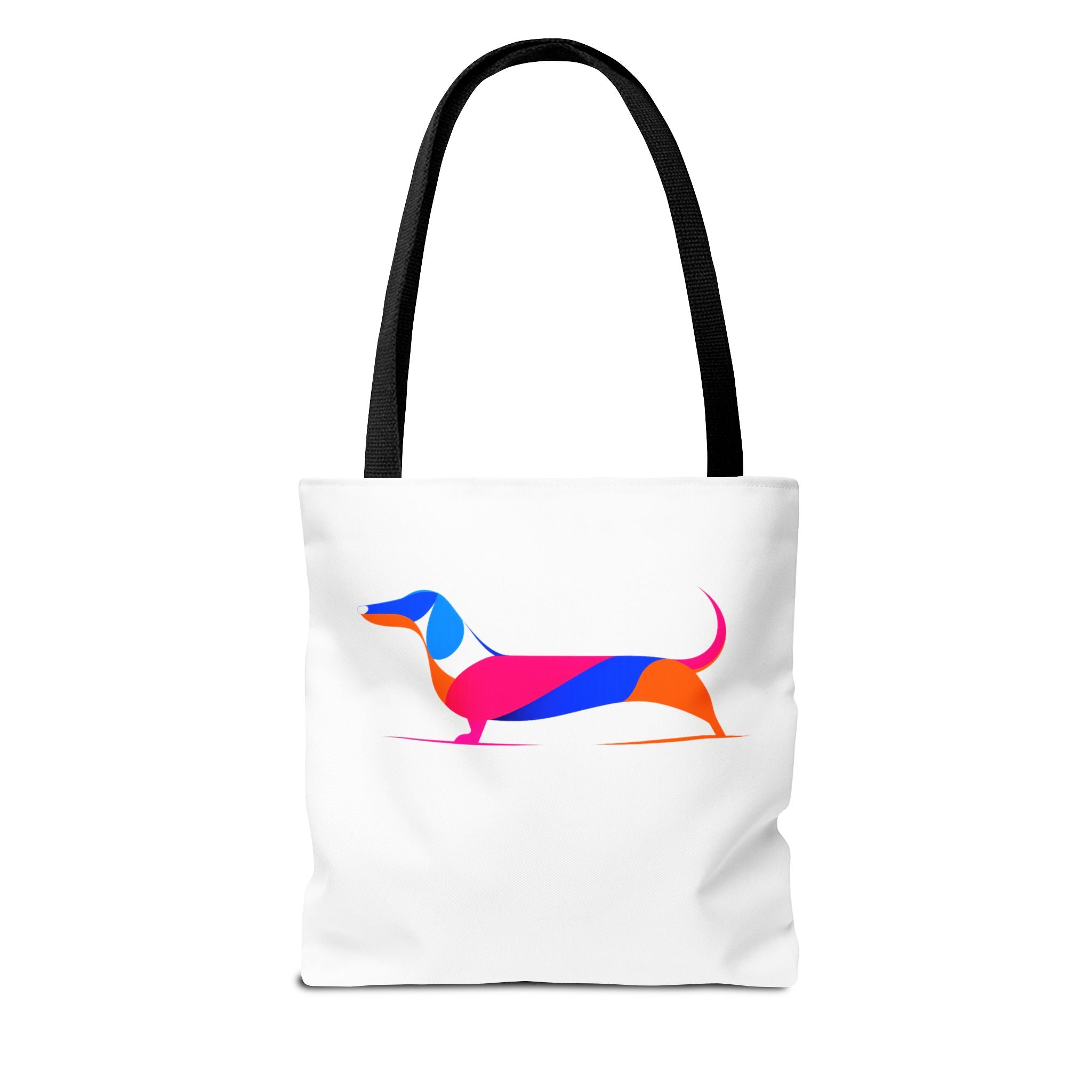 Neon Dachshund Tote Bag