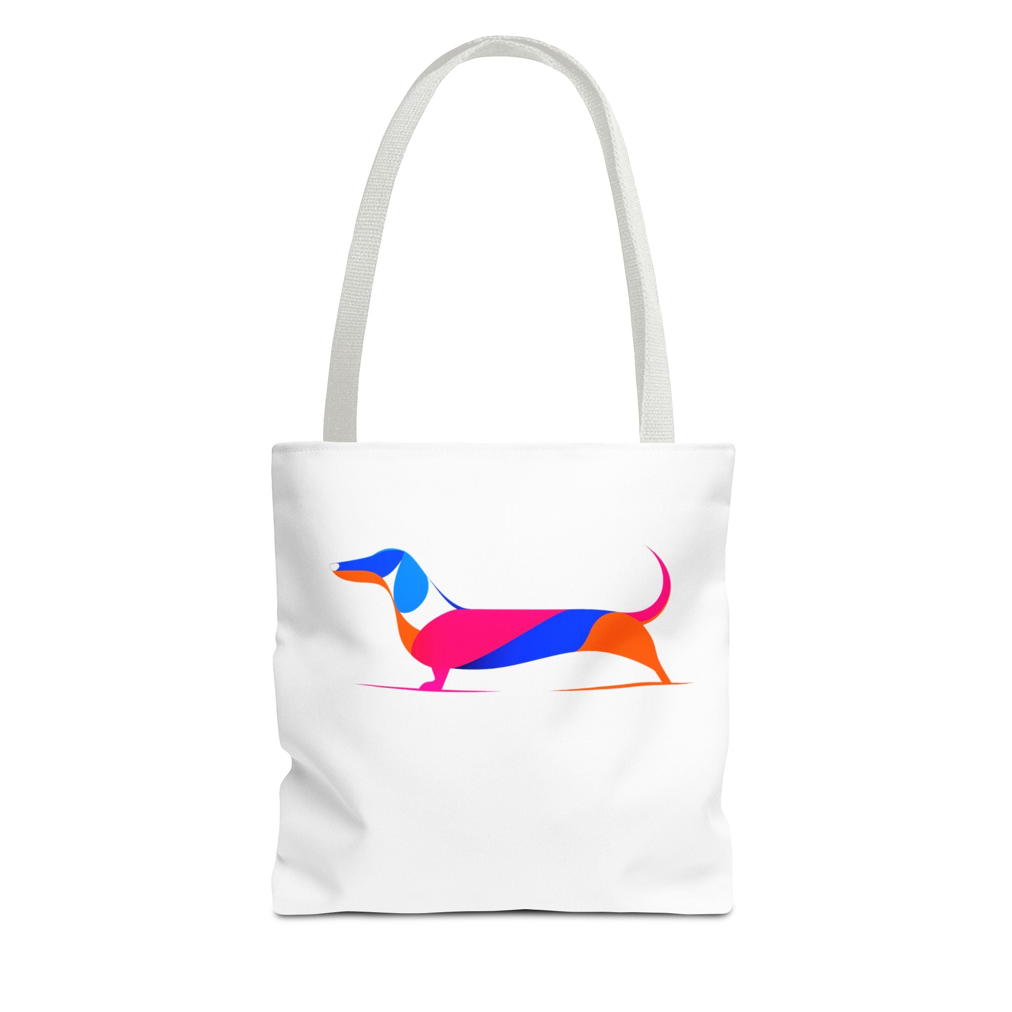 Neon Dachshund Tote Bag